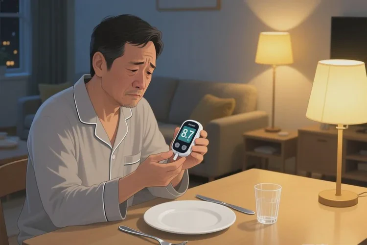 38岁晚上血糖8点7是怎么回事(图1)