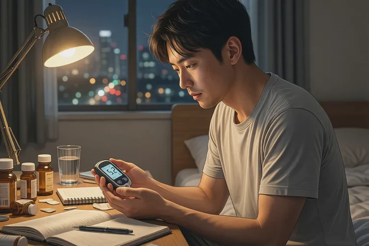38岁晚上血糖17点7是怎么回事(图1)