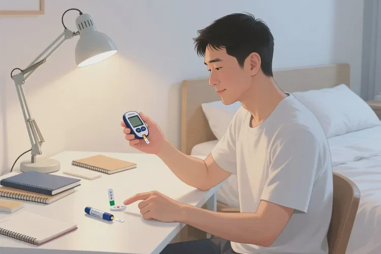 38岁晚上血糖12点4是怎么回事(图1)