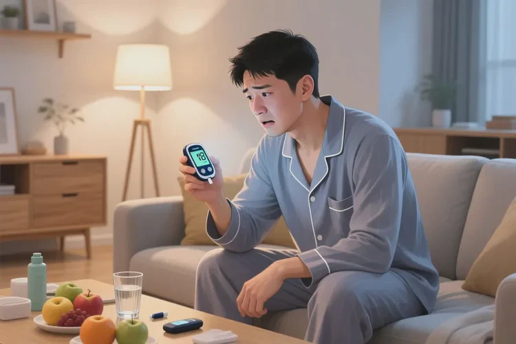 38岁晚上血糖30.3是怎么回事(图1)