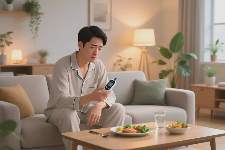38岁晚上血糖12点8是怎么回事(图1)