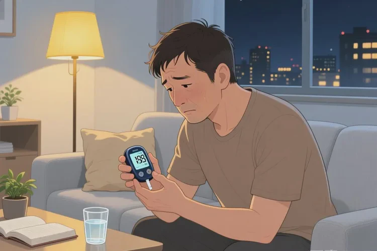 38岁晚上血糖12点9是怎么回事(图1)