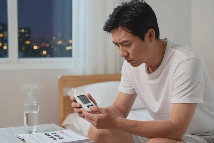 38岁睡前血糖23.7是怎么回事(图1)