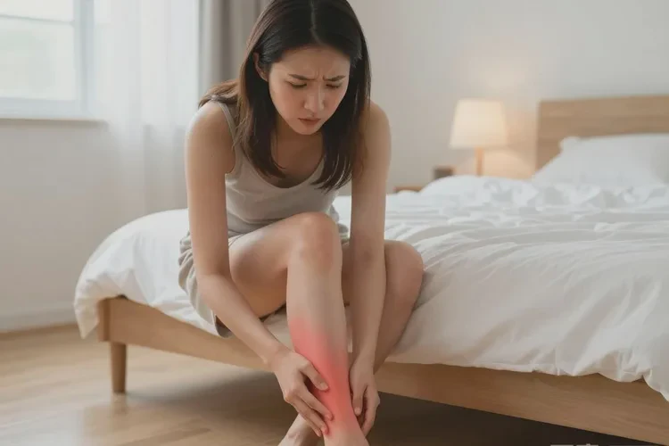 女性小腿有湿疹可以治愈吗(图1)