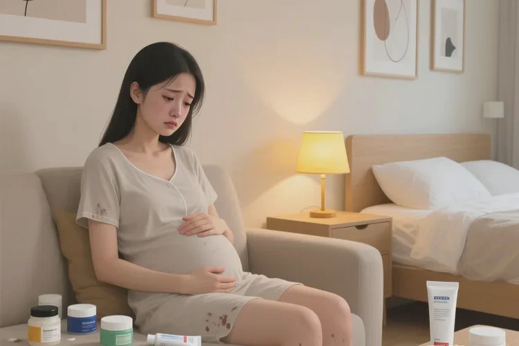 女生肚子出湿疹可以治愈吗(图1)