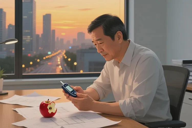 39岁餐后血糖7.8是怎么回事(图1)