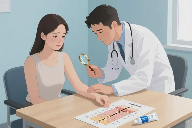 女性肛周容易长湿疹能治愈吗(图1)